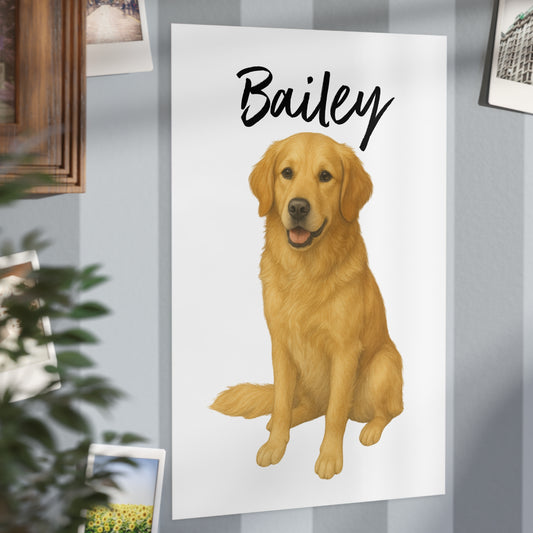 Custom Pet Posters